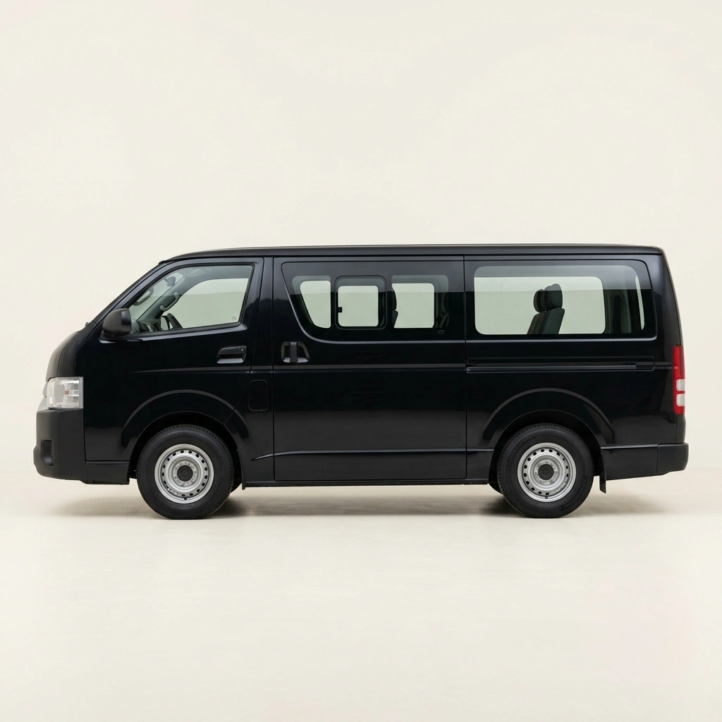 Toyota Minibus 10 seats have 2 - Japan Limo